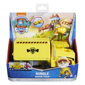Set Figurina cu Vehicul Paw Patrol, Big Truck Pups, Rubble - Img 3
