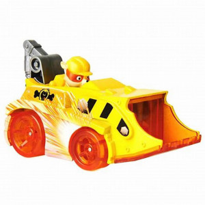 Set figurina cu vehicul Paw Patrol True Metal - Spark Rubble,7cm - Img 2