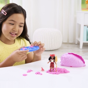 Set figurine Disney Princess Vaiana, cochilie colorată, accesorii, 14x8x7.5cm - Img 4