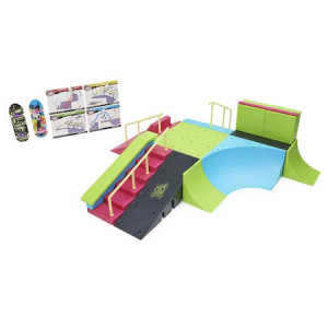 Set mini rampa Skateboard Tech Deck, Neon Mega Park - Img 2