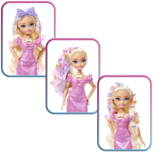 Set Papusa Barbie Dream Besties Malibu, cu Accesorii Fashion - Img 7