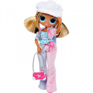 Set papusa L.O.L. Surprise! OMG Trendsetter Fashion Doll cu 20 de accesorii surpriza - Img 4