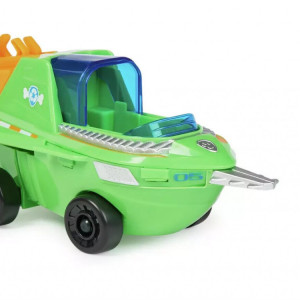 Set Paw Patrol, Vehicul cu peste ferastrau Aqua Pups si figurina Rocky - Img 3