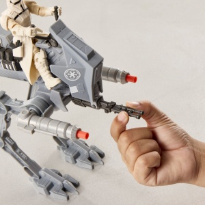 STAR WARS MANDALORIAN SI GROGU ACTION VERSE SET FIGURINA IMPERIAL DRIVER SI VEHICUL AR RT CU ACCESORII - Img 8
