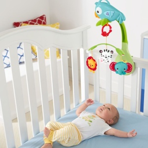 SUPORT PENTRU PATUT SI CARUCIOR PRIETENII DIN PADURE FISHER PRICE - Img 9
