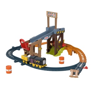 THOMAS SET DE CONSTRUCTIE RIDICA SI INCARCA MARFA CU DIESEL - Img 7