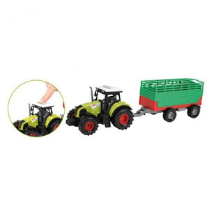 Tractor cu Remorca Toi-Toys, cu Lumini si Sunete,Multicolor,38cm - Img 3