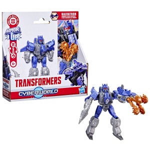 TRANSFORMERS CYBERWORLD ROBOT GALVATRON BLINDAT TRANSFORMABIL - Img 2