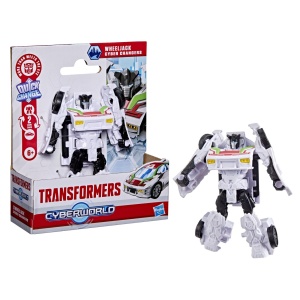 TRANSFORMERS CYBERWORLD ROBOT WHEELJACK CONVERTIBIL 10CM - Img 2
