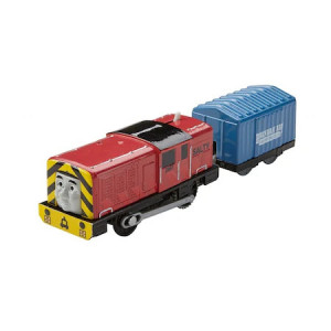 Trenulet Salty Locomotiva Motorizata cu Vagon Thomas&Friends Track Master - Img 2
