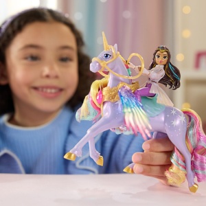UNICORN ACADEMY SET MAGIA ARIPILOR CU PAPUSA SOPHIA SI UNICORNUL WILDSTAR CU ACCESORII - Img 7