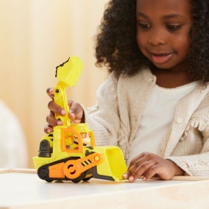 Vehicul tematic pentru copii Paw Patrol, Rubble si Buldozer - Img 4