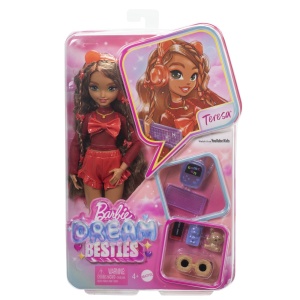 Barbie Dream Besties Teresa – Papusa articulata cu par lung, 28 cm