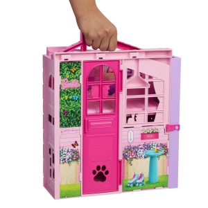 BARBIE DREAM LAND CASUTA DE VACANTA CU ACCESORII - Img 10