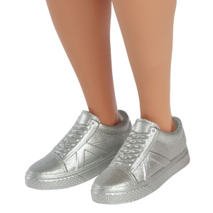 BARBIE PAPUSA BAIAT FASHIONISTAS BRUNET CU MAIOU OMBRE SI PANTALONI SCURTI DE BLUGI - Img 6