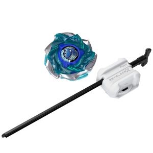 BEYBLADE X LET IT RIP SET LANSATOR SI ROATA HURRICANE ENLIL IS 7-55T - Img 2