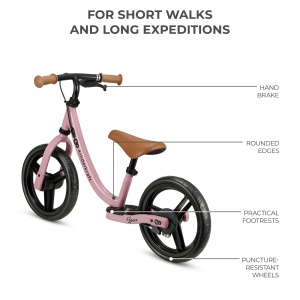 BICICLETA FARA PEDALE KINDERKRAFT SPACE DARK PINK - Img 6