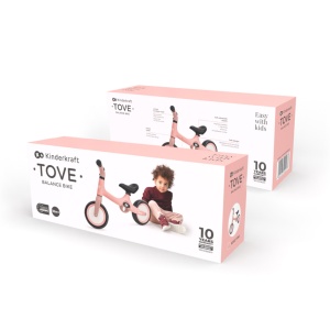 BICICLETA FARA PEDALE KINDERKRAFT TOVE, ROZ - Img 5