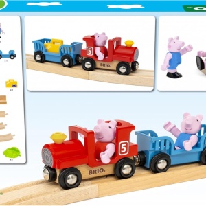 BRIO SET TRENULETUL PEPPA PIG - Img 8