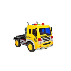Camion MalPlay cu platforma si 4 masinute incluse, cu sunete si lumini, 37 cm - Img 2