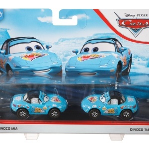 CARS3 SET 2 MASINUTE METALICE DINOCO MIA SI DINOCO TIA