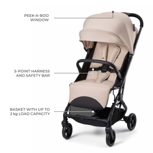 CARUCIOR SPORT KINDERKRAFT INDY3, MISTY BEIGE - Img 5