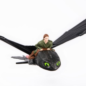 CUM SA ITI DRESEZI DRAGONUL FIGURINA DRAGON TOOTHLESS ZBURATOR CU TELECOMANDA - Img 7