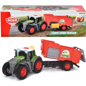 DICKIE FENDT TRACTOR CU REMORCA - Img 8