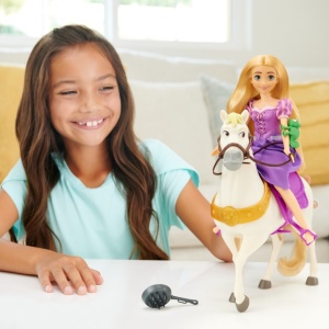 DISNEY PRINCESS SET PAPUSA RAPUNZEL SI CALUL MAXIMUS - Img 4