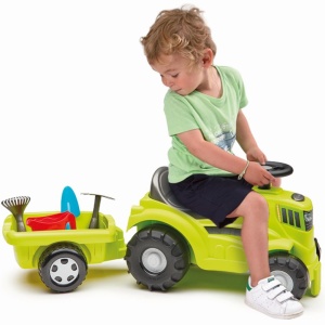 ECOIFFIER TRACTOR RIDE ON CU REMORCA 85CM - Img 3
