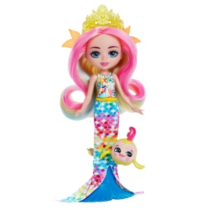 ENCHANTIMALS PAPUSI SI ANIMALUTE RADIA RAINBOW FISH SI FLO - Img 5