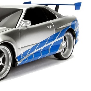FAST&FURIOUS NISSAN SKYLINE GTR 1:24 - Img 2