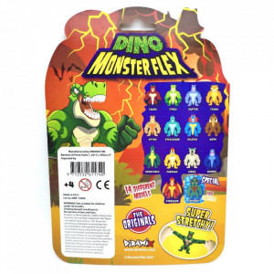 Figurina Flexibila Monster Flex Dino, Tygro - Img 3