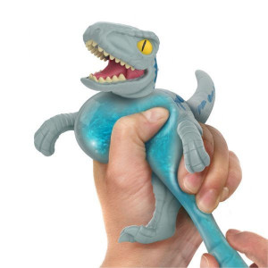 Figurina Goo Jit Zu care se poate intinde Jurassic World, Blue - Img 4