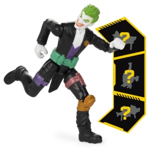 Figurină Joker 10 cm – Articulată, cu 3 Accesorii Misterioase, Jucărie DC Batman Originală - Img 5