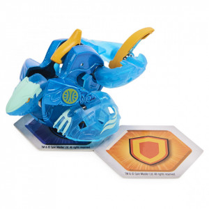 Figurina Metalica Bakugan Evolutions, Sharktar Albastru - Img 4