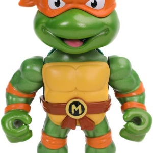 Figurina metalica Simba Michelangelo Testoasele Ninja multicolor 10x20x7.62cm - Img 5