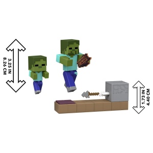 Figurina Minecraft Redstone Charged - Capcana cu sageti pentru zombi  - Img 7