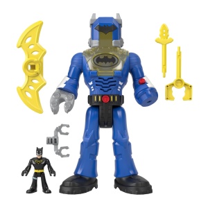 FISHER PRICE IMAGINEXT DC SUPER FRIENDS ROBOT BATMAN 30CM - Img 4