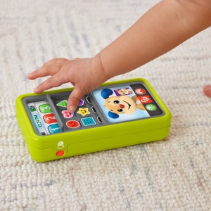 FISHER PRICE LAUGH&LEARN 2IN1 SMARTPHONE IN LIMBA ROMANA - Img 5