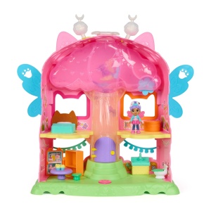 GABBYS DOLLHOUSE FAIRYLANDIA SET DE JOACA ZANA MAGICA FLUTTER CU FIGURINA GABBY INCLUSA - Img 9