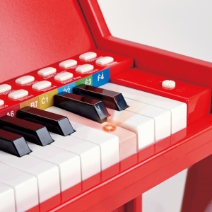 HAPE PIAN ELECTRONIC ROSU CU LUMINI - Img 6