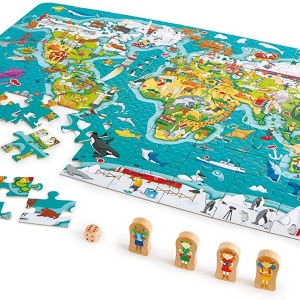HAPE PUZZLE 2-IN-1 TURUL LUMII - Img 2