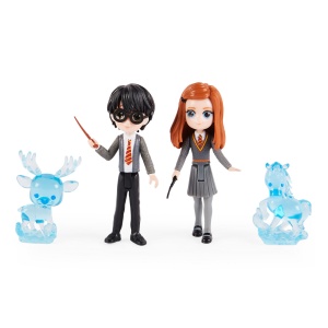 HARRY POTTER WIZARDING WORLD MAGICAL MINIS SET 2 FIGURINE HARRY POTTER SI GINNY WEASLEY - Img 3