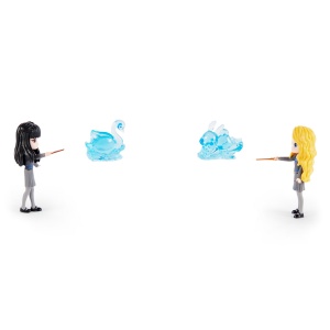 HARRY POTTER WIZARDING WORLD MAGICAL MINIS SET 2 FIGURINE LUNA LOVEGOOD SI CHO CHANG - Img 5