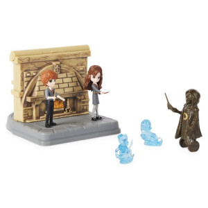 HARRY POTTER WIZARDING WORLD MAGICAL MINIS SET 2 FIGURINE RON WISLEAY SI HERMIONE GRANGER - Img 5