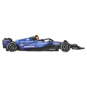 HOT WHEELS PREMIUM REAL RIDERS FORMULA 1 2024 MASINUTA METALICA ATLASSIAN WILLIAMS RACING SCARA 1 LA 64 - Img 5