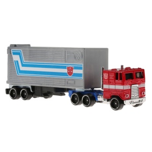 HOT WHEELS TRACK FLEET CAMION FLOTA TRANSFORMERS OPTIMUS PRIME SCARA 1 LA 64 - Img 2