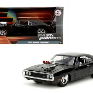 JADA FAST AND FURIOUS MASINUTA METALICA DODGE CHARGER 1970 SCARA 1 LA 24 - Img 3