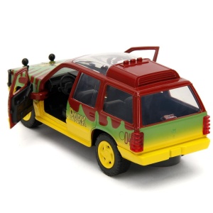 JADA JURASSIC WORLD 30TH ANNIVERSARY MASINUTA METALICA FORD EXPLORER 1993 SCARA 1 LA 32 - Img 3